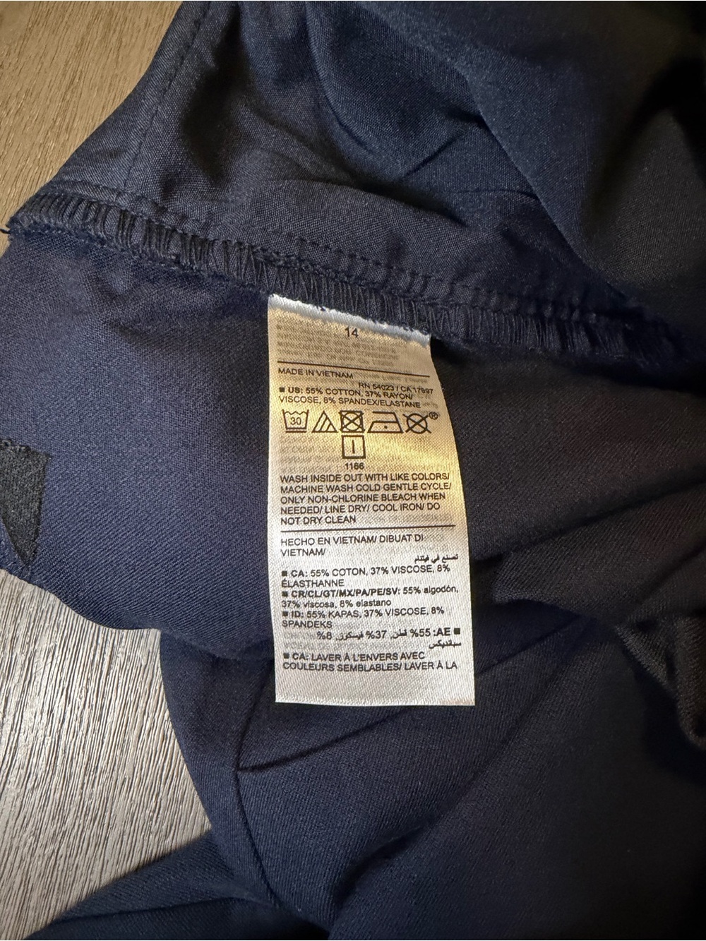 Old Navy Maternity Pixie Straight Full Panel Pants 14 - Picture 5 of 7